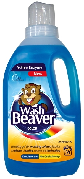 Гель для прання Wash Beaver Color, 1620 мл - Pampik