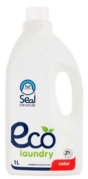 Засіб Eco Seal for Nature для прання кольорової білизни в автоматичних машинах, 1 л - Pampik
