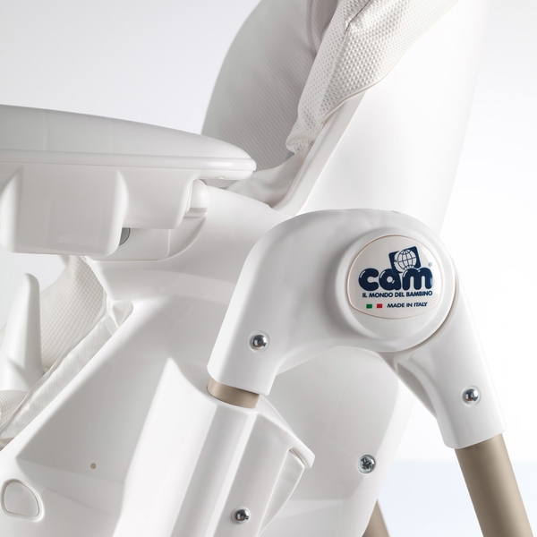 Стільчик для годування CAM Pappananna, білий (S2250-C243) - Pampik - 5