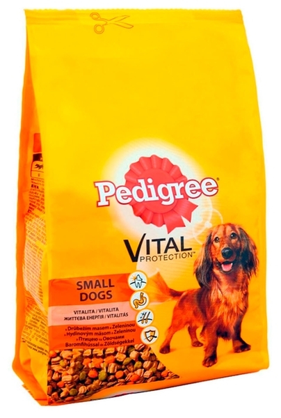 Сухий корм Pedigree для собак, з яловичиною та овочами, 2 кг - Pampik