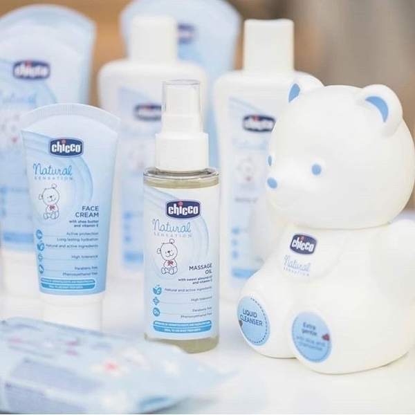 Масло для масажу Chicco Natural Sensation, 100 мл (07454.10) - Pampik - 3