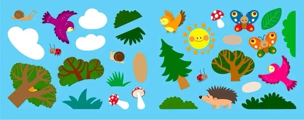 Малюємо та клеїмо. У лісі - Pampik - 2