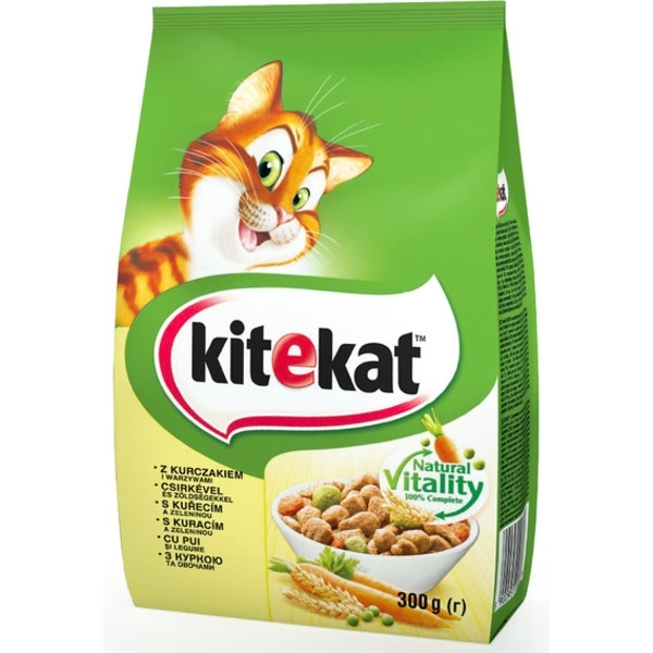 Корм для кішок Kitekat Курка з овочами, 300 г - Pampik