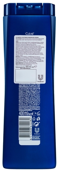 Шампунь-бальзам проти лупи Clear Глибоке очищення, 400 мл - Pampik - 2