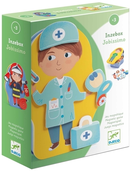 Магнітна гра Djeco Професії (DJ03086) - Pampik