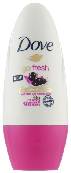 Дезодорант-антиперспирант Dove Ягоды асаи и водяная лилия, 50 мл - Pampik