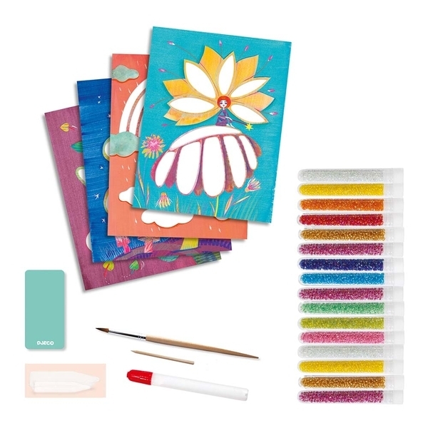 Набір для творчості Djeco Колаж Казкова країна (DJ09409) - Pampik - 2