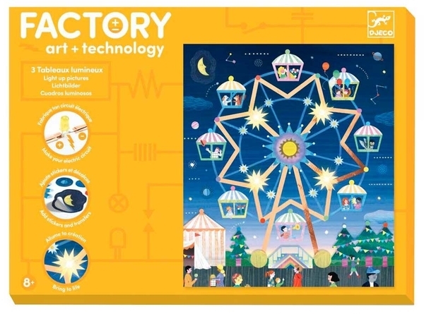 Набір для творчості Djeco Фабрика мистецтва Колесо огляду (DJ09311) - Pampik