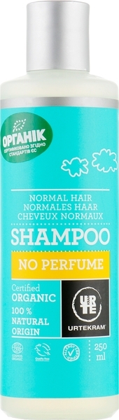 Органічний шампунь Urtekram Без аромату, 250 мл - Pampik
