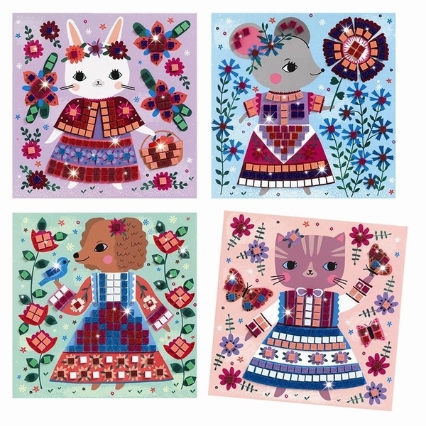 Набір мозаїки Djeco Милі тварини (DJ09425) - Pampik - 3