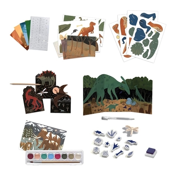 Набір для творчості Djeco Світ динозаврів (DJ09331) - Pampik - 3