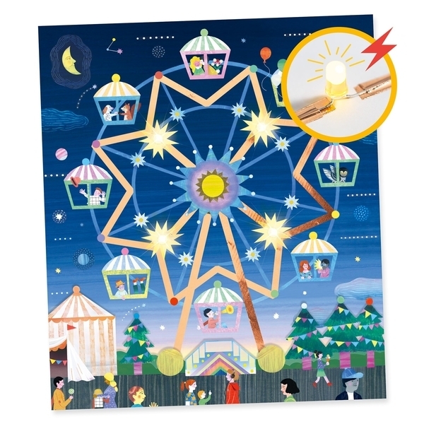 Набір для творчості Djeco Фабрика мистецтва Колесо огляду (DJ09311) - Pampik - 3