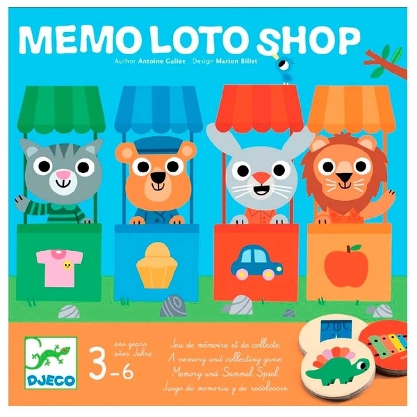 Лото Djeco Магазин (DJ08537) - Pampik