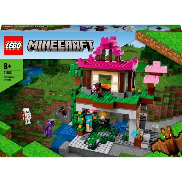 Конструктор Lego Minecraft Майданчик для тренувань, 534 деталі (21183) - Pampik
