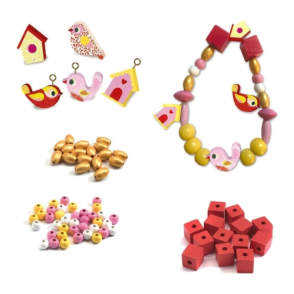 Набір для створення прикрас Djeco Пташки (DJ09809) - Pampik - 2