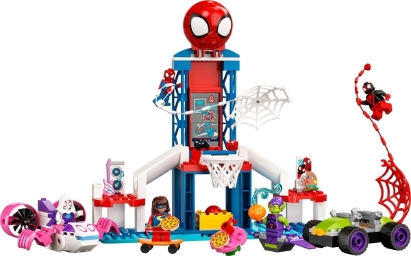 Конструктор LEGO Marvel Spiderman Вечірка у штабі Людини-Павука, 155 деталей (10784) - Pampik - 3