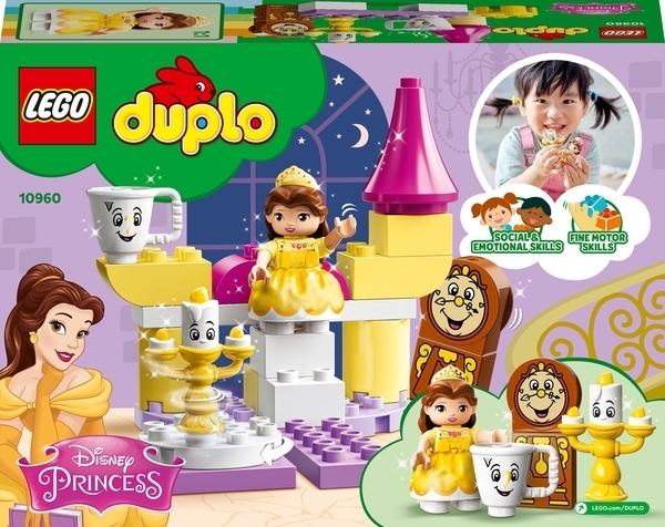 Конструктор LEGO DUPLO Disney Бальний зал Белль, 23 деталі (10960) - Pampik - 3
