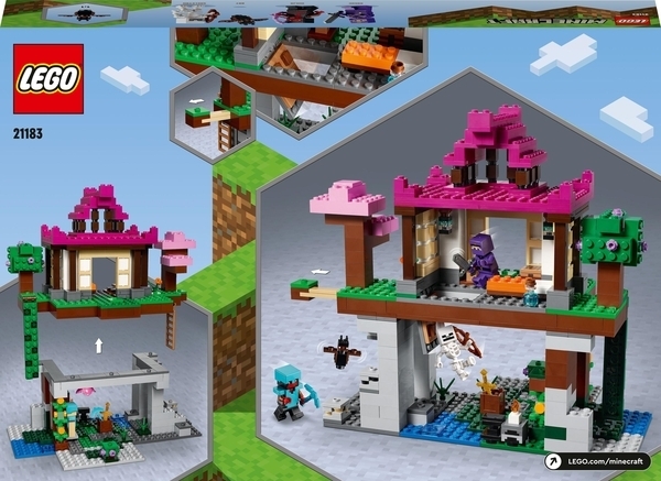Конструктор Lego Minecraft Майданчик для тренувань, 534 деталі (21183) - Pampik - 4