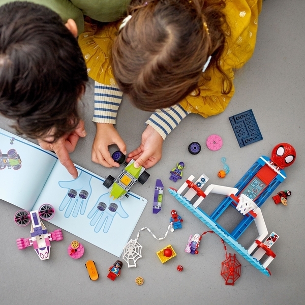 Конструктор LEGO Marvel Spiderman Вечірка у штабі Людини-Павука, 155 деталей (10784) - Pampik - 7