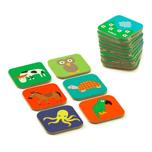 Набір Djeco Настільні класичні ігри 12 в 1 (DJ05218) - Pampik - 3