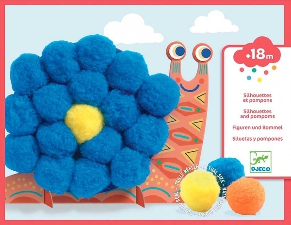 Набор для творчества Djeco Пушистые животные (DJ09871) - Pampik