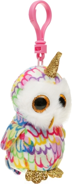 Мягкая игрушка-брелок TY Beanie Boo's Разноцветная сова Enchanted, 12 см (35224) - Pampik - 2