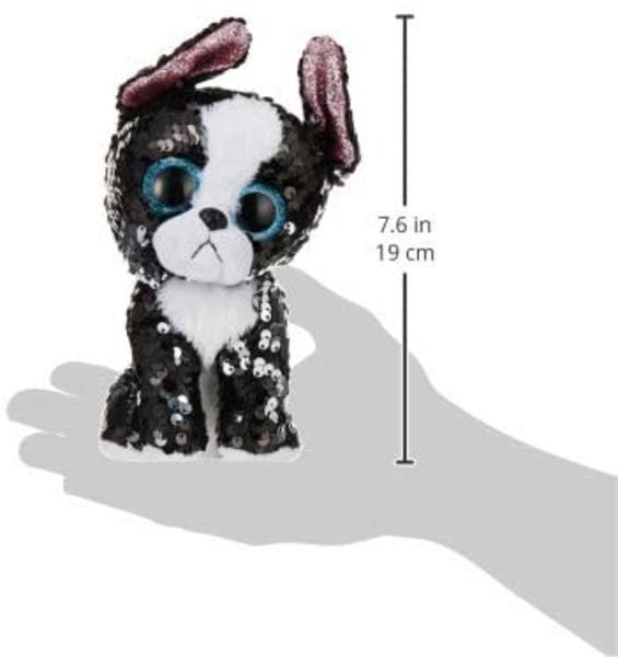 М'яка іграшка TY Flippables Тер'єр Portia, 15 см (36342) - Pampik - 4