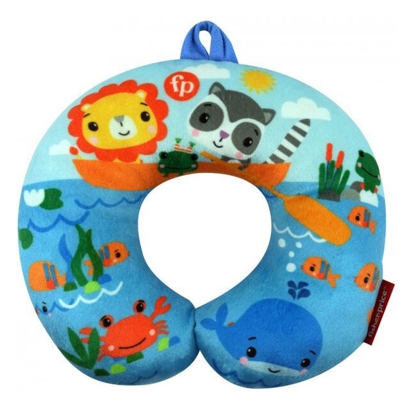 Подушка-іграшка Fisher-Price Море для подорожей (FP-NP010) - Pampik