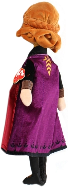 М'яка іграшка TY Frozen Anna, зі звуковим ефектом, 25 см (02407) - Pampik - 2