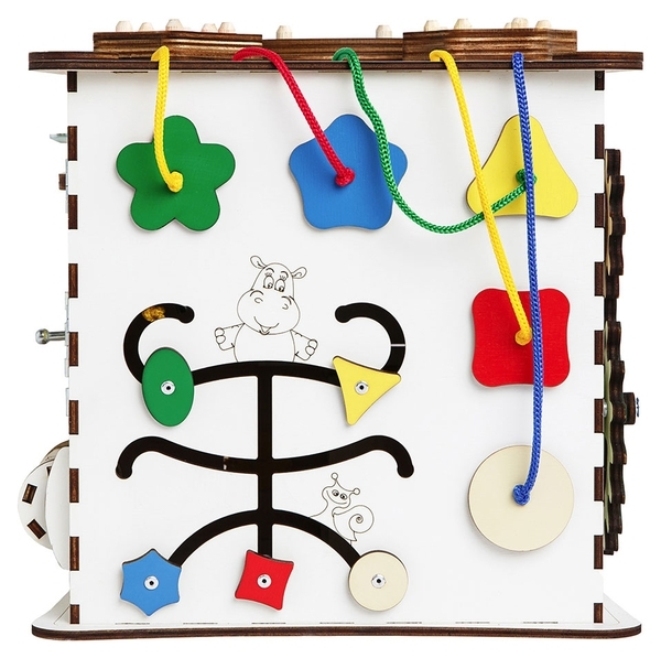 Розвиваючий кубик GoodPlay, 25х25х25 см (K008) - Pampik - 2