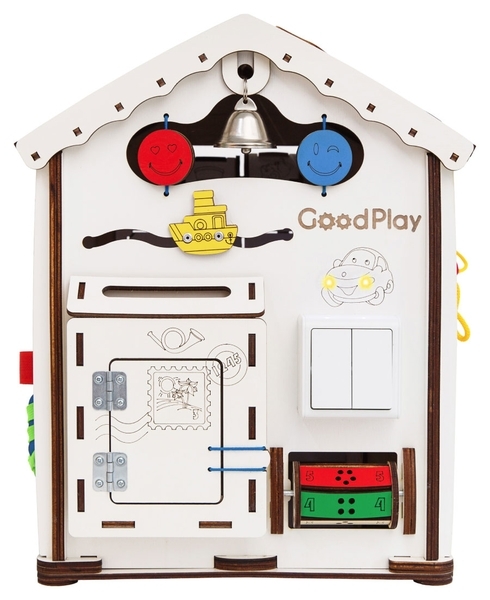 Розвиваючий центр GoodPlay Бізідом, з підсвічуванням, 35х28х28 см (B006) - Pampik - 8