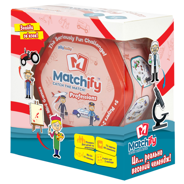 Настольная игра Super Puper Matchify Professions (MATCH9000E) - Pampik - 3