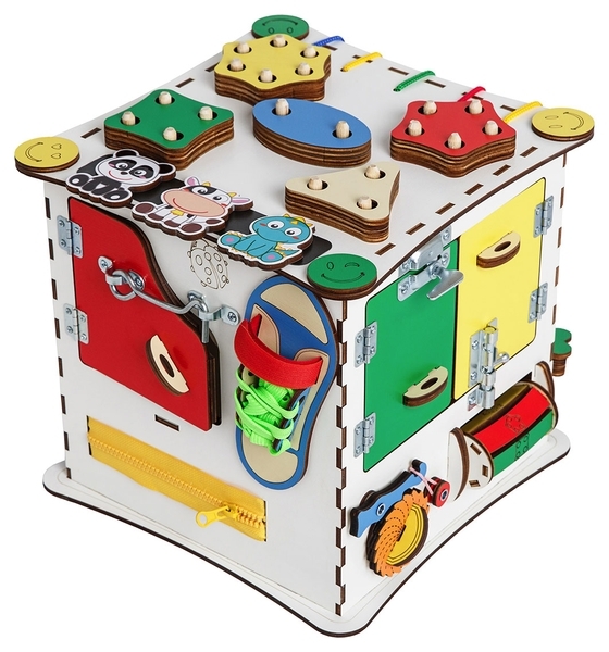 Розвиваючий кубик GoodPlay, 25х25х25 см (K008) - Pampik - 3