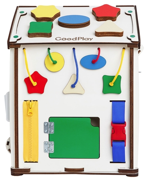 Розвиваючий центр GoodPlay Бізідом, з підсвічуванням, 35х28х28 см (B006) - Pampik - 5