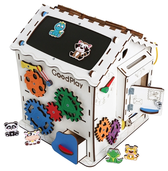 Розвиваючий центр GoodPlay Бізідом, 40х30х30 см (B007) - Pampik - 9