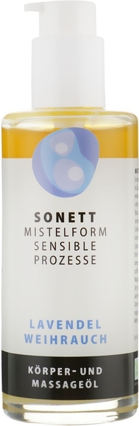 Органічне масажне масло Sonett Лаванда, 145 мл - Pampik