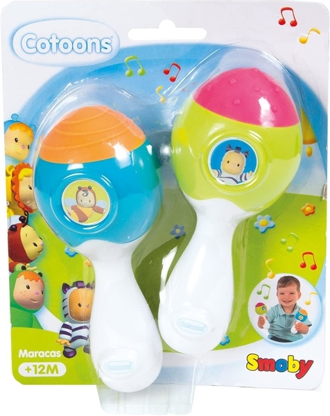 Музична іграшка Smoby Cotoons Маракаси (110504) - Pampik