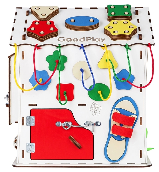 Розвиваючий центр GoodPlay Бізідом, 40х30х30 см (B007) - Pampik - 4