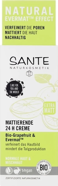 Біо-Крем для обличчя Sante Грейпфрут, матуючий, 50 мл - Pampik - 2