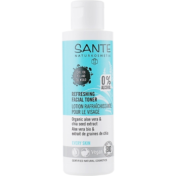 Біо-Тонік Sante Алое Вера і насіння Чіа, очищувальний, 125 мл - Pampik