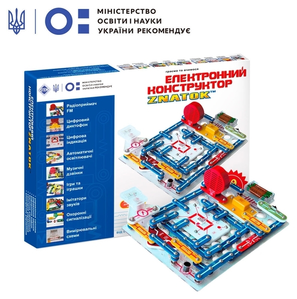 Конструктор Znatok, 999 схем, укр. мова (REW-K001) - Pampik - 2