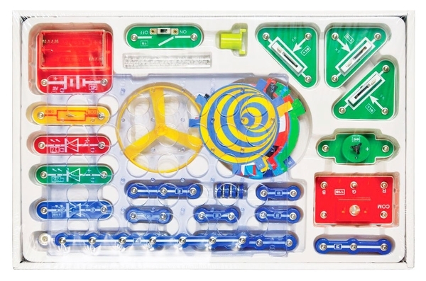 Конструктор Znatok Світло і колір, 24 схеми, укр. мова (70799) - Pampik - 4