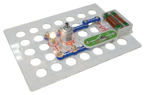 Конструктор Znatok Перші кроки в електроніці, 34 схеми, набір С, укр. мова (REW-K062) - Pampik - 6