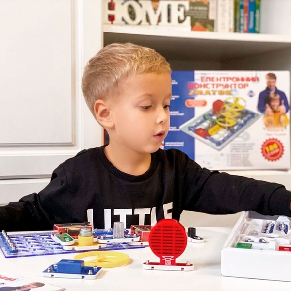 Конструктор Znatok, 180 схем, укр. язык (REW-K003) - Pampik - 4