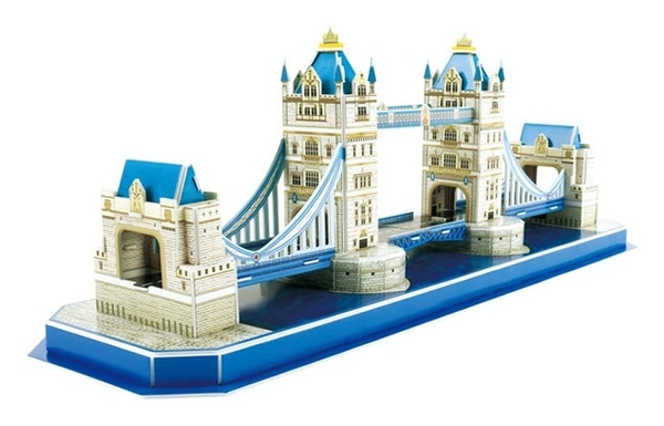 3D Пазл CubicFun Тауэрский Мост, 52 элемента (C238h) - Pampik - 2