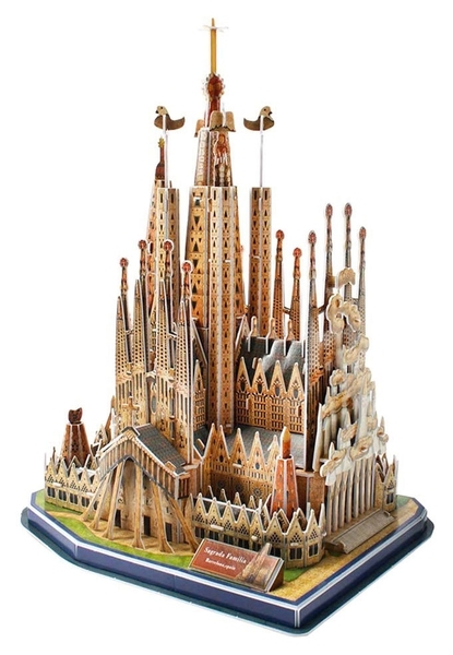 3D Пазл CubicFun National Geographic Храм Святого Семейства, 184 шт. (DS0984h) - Pampik - 3