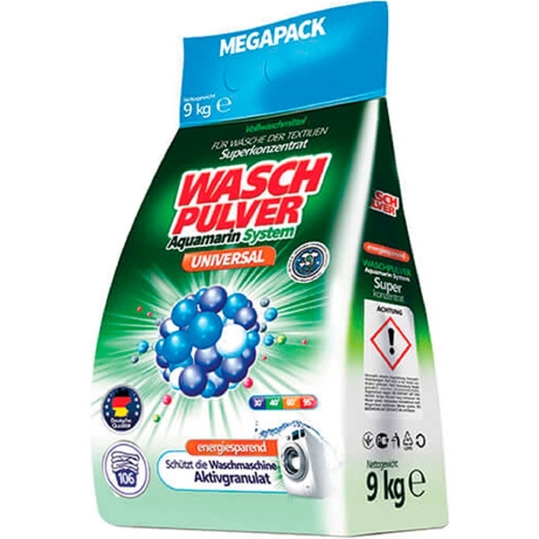 Порошок для прання Wasch Pulver Universal, 9 кг - Pampik