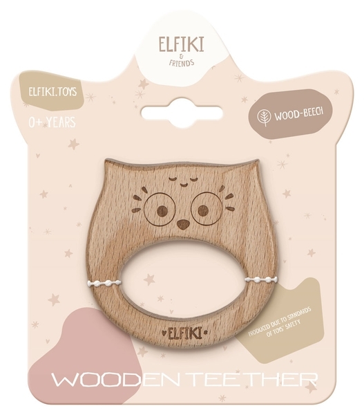 Гризун дерев'яний Elfiki Сова Мія (ІГ-0129) - Pampik