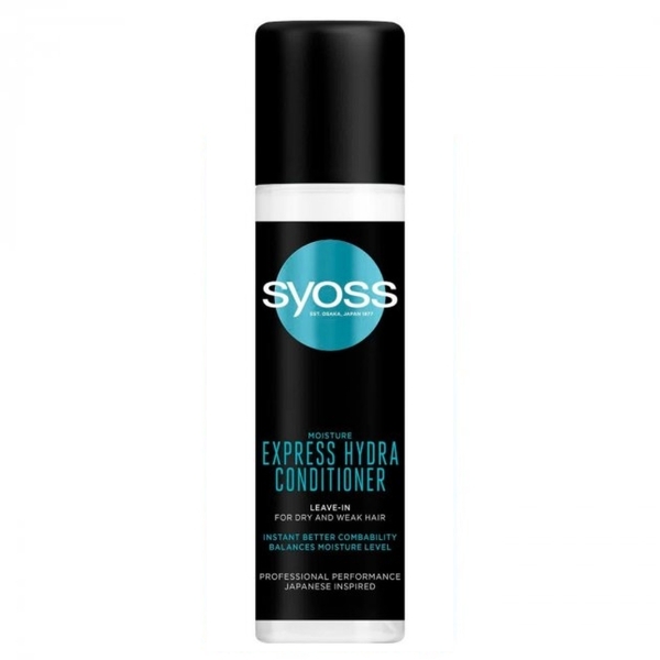 Експрес-кондиціонер SYOSS MOISTURE з водою клена Каїде для сухого та слабкого волосся 200 мл - Pampik