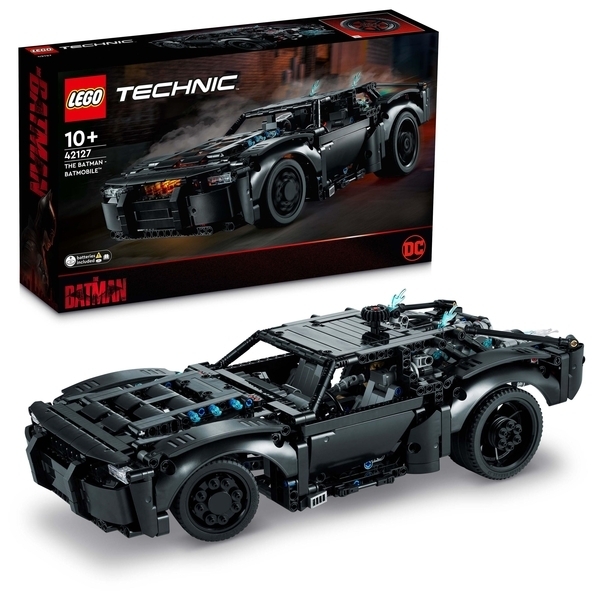 Конструктор LEGO Technic Бетмен: Бетмобіль, 1360 деталей (42127) - Pampik - 2